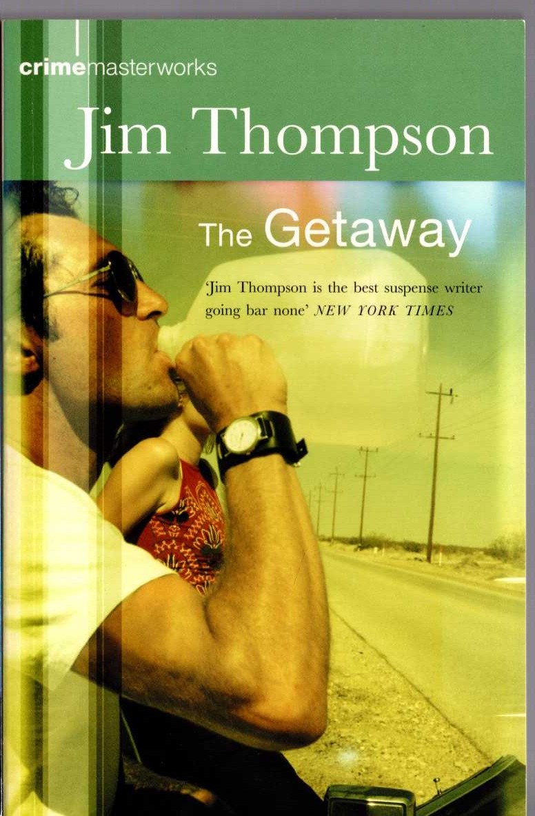 Jim Thompson  THE GETAWAY front book cover image
