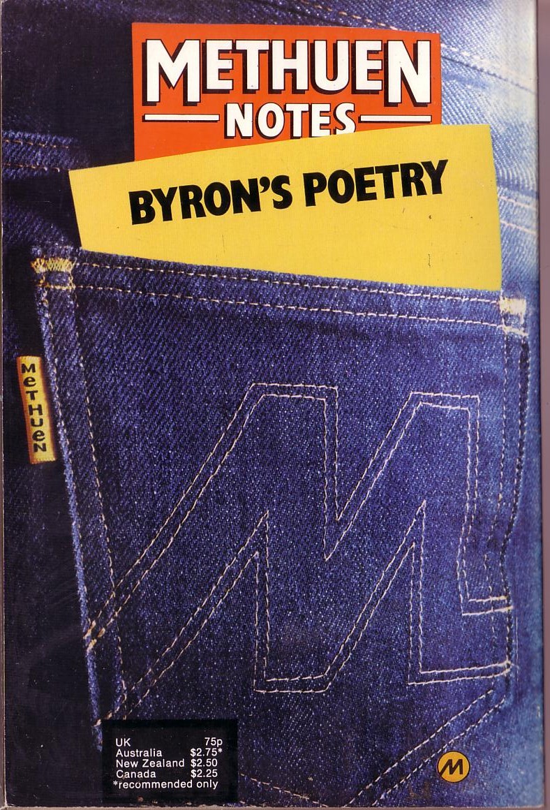 Deryn Chatwin (compiles) BYRON'S POETRY magnified rear book cover image