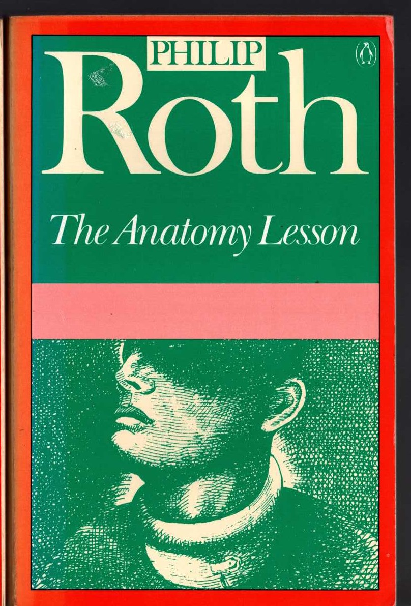 Philip Roth  THE ANATOMY LESSON front book cover image