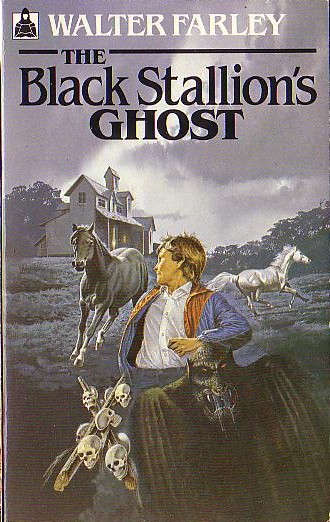 Walter Farley  THE BLACK STALLION'S GHOST front book cover image