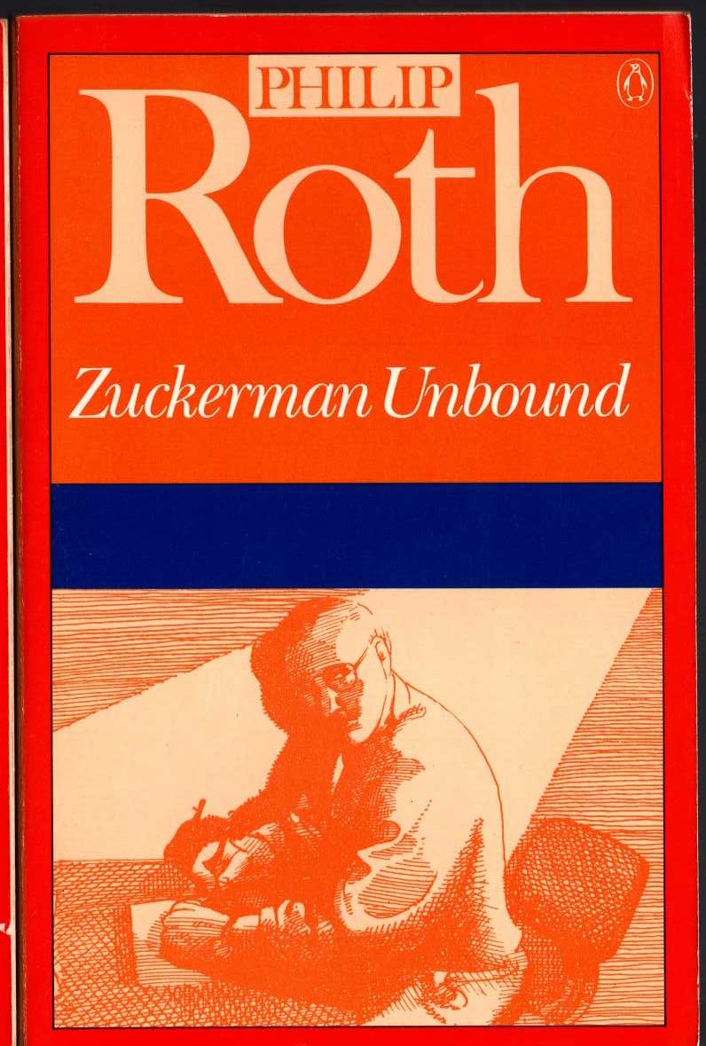 Philip Roth  ZUCKERMAN UNBOUND front book cover image