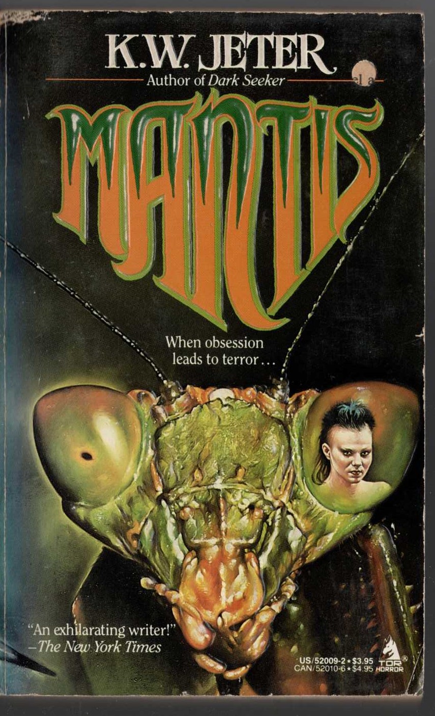 K.W. Jeter  MANTIS front book cover image