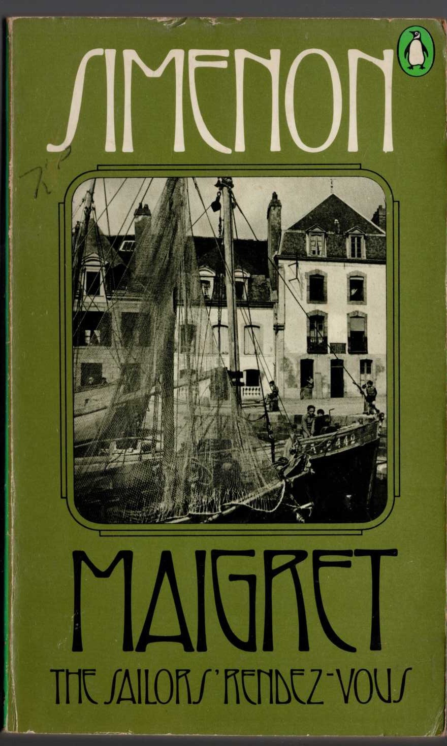 Georges Simenon  THE SAILORS' RENDEZ-VOUS front book cover image
