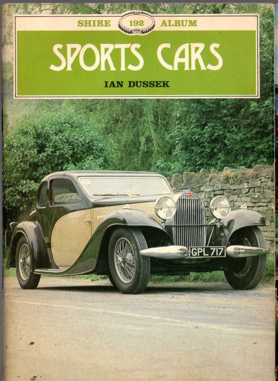 Ian Dussek  SPORTS CARS front book cover image