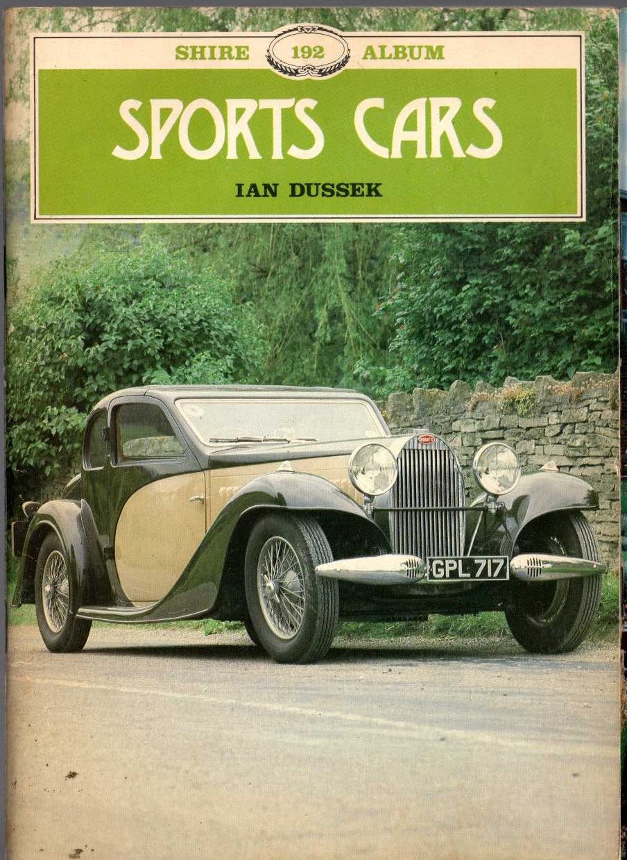 Ian Dussek  SPORTS CARS front book cover image