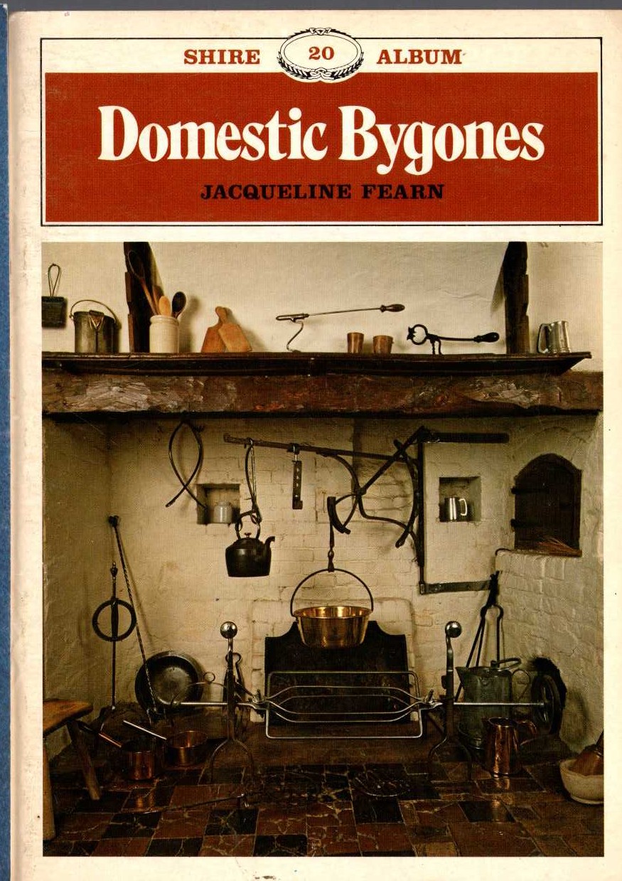 Jacqueline Fearn  DOMESTIC BYGONES front book cover image