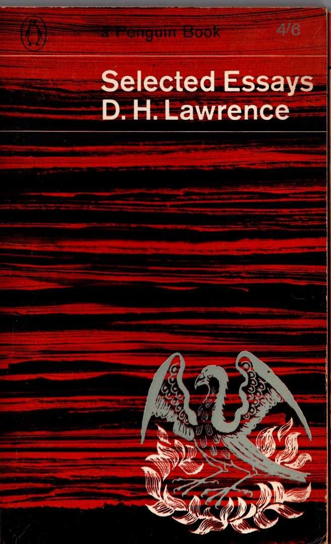 D.H. Lawrence  SELECTED ESSAYS front book cover image