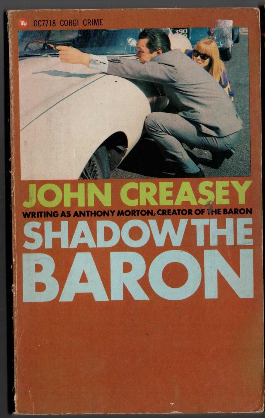 Anthony Morton  SHADOW THE BARON front book cover image