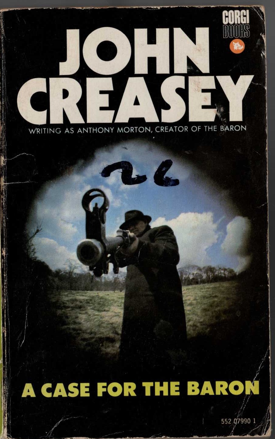 Anthony Morton  A CASE FOR THE BARON front book cover image
