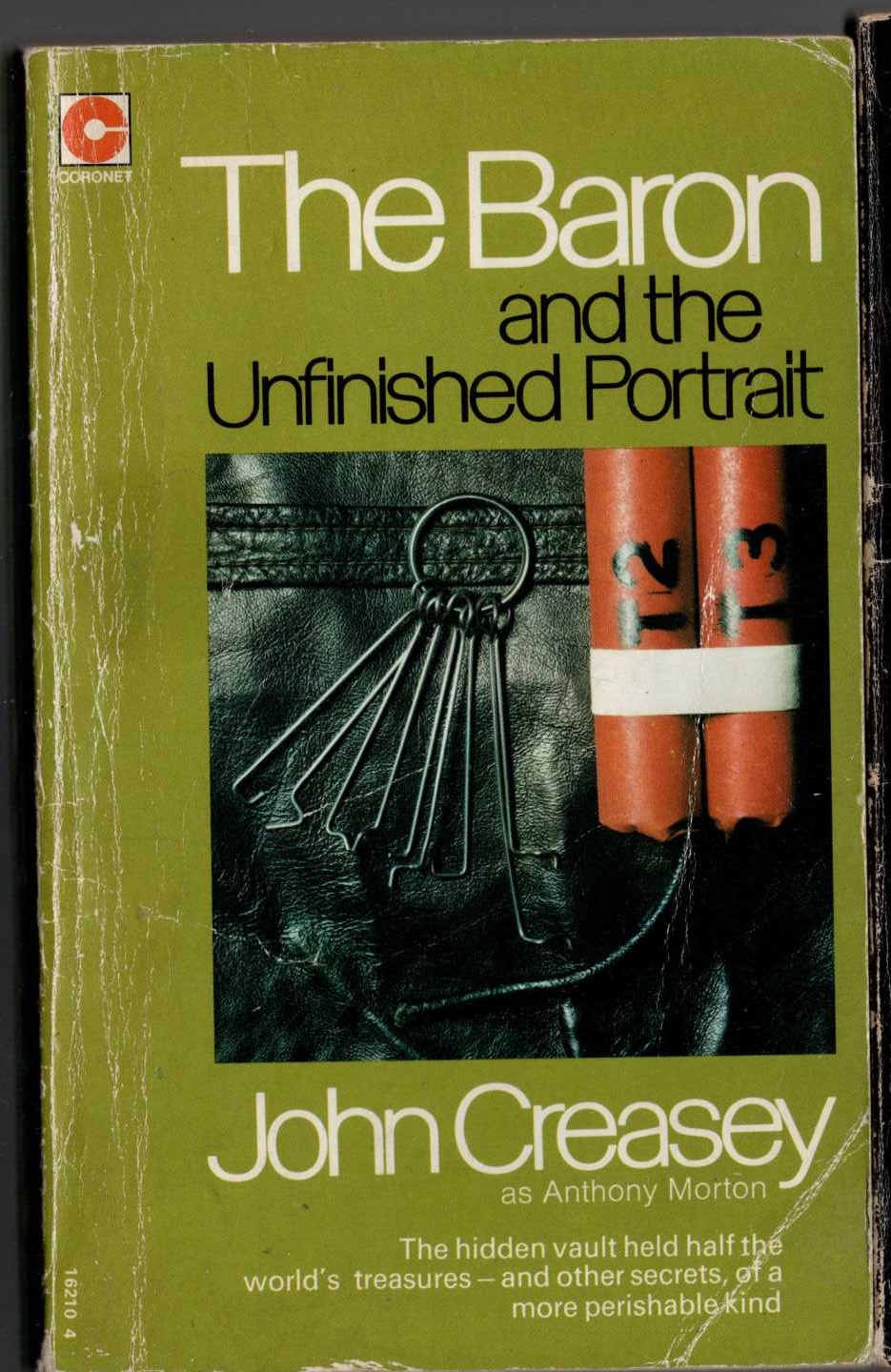 Anthony Morton  THE BARON AND THE UNFINISHED PORTRAIT front book cover image