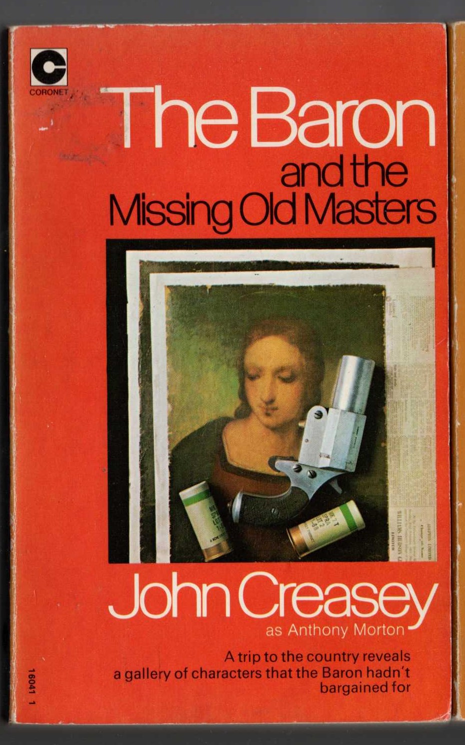 Anthony Morton  THE BARON AND THE MISSING OLD MASTERS front book cover image