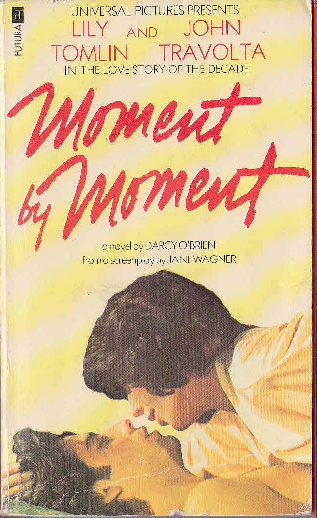Darcy O'Brien  MOMENT BY MOMENT (Tomlin & Travolta) front book cover image