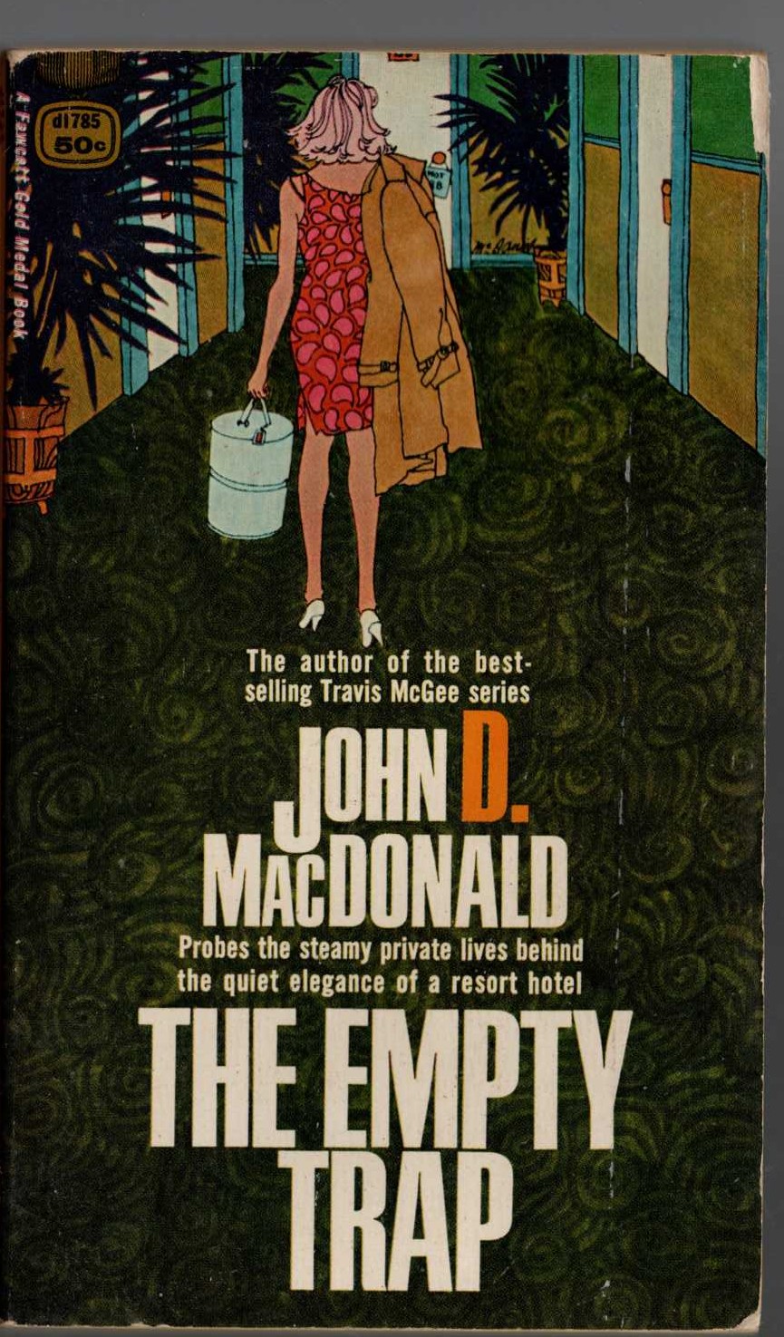 John D. MacDonald  THE EMPTY TRAP front book cover image