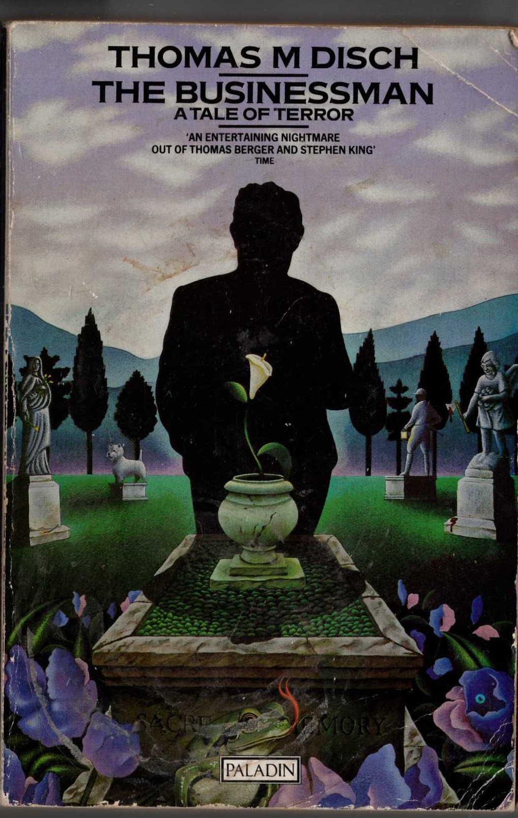 Thomas M. Disch  THE BUSINESSMAN front book cover image