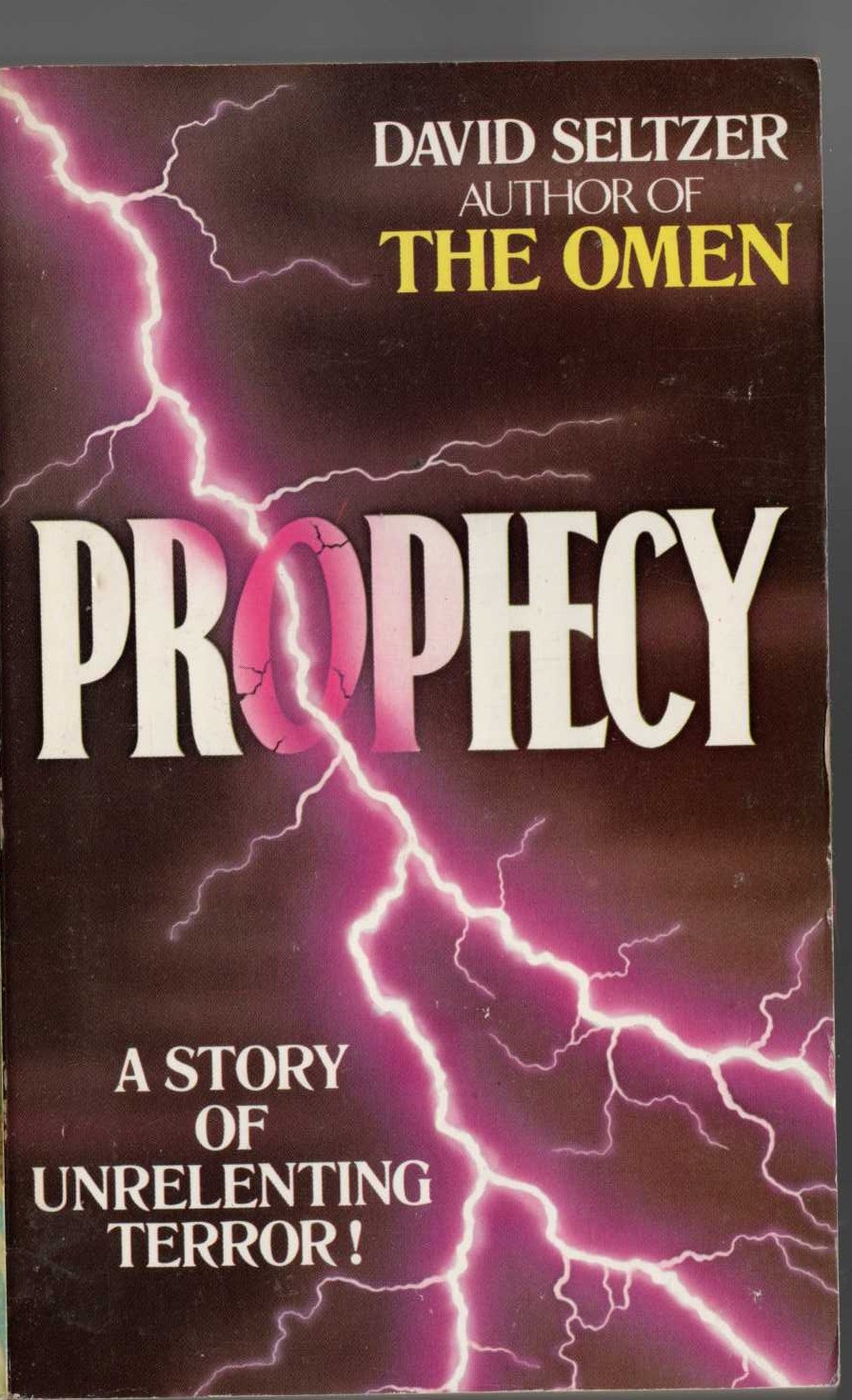 David Seltzer  PROPHECY front book cover image