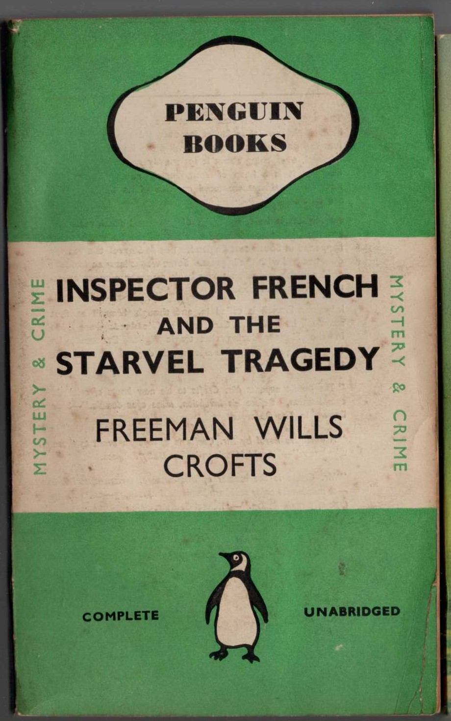 Freeman Wills Crofts  INSPECTOR FRENCH AND THE STARVEL TRAGEDY front book cover image