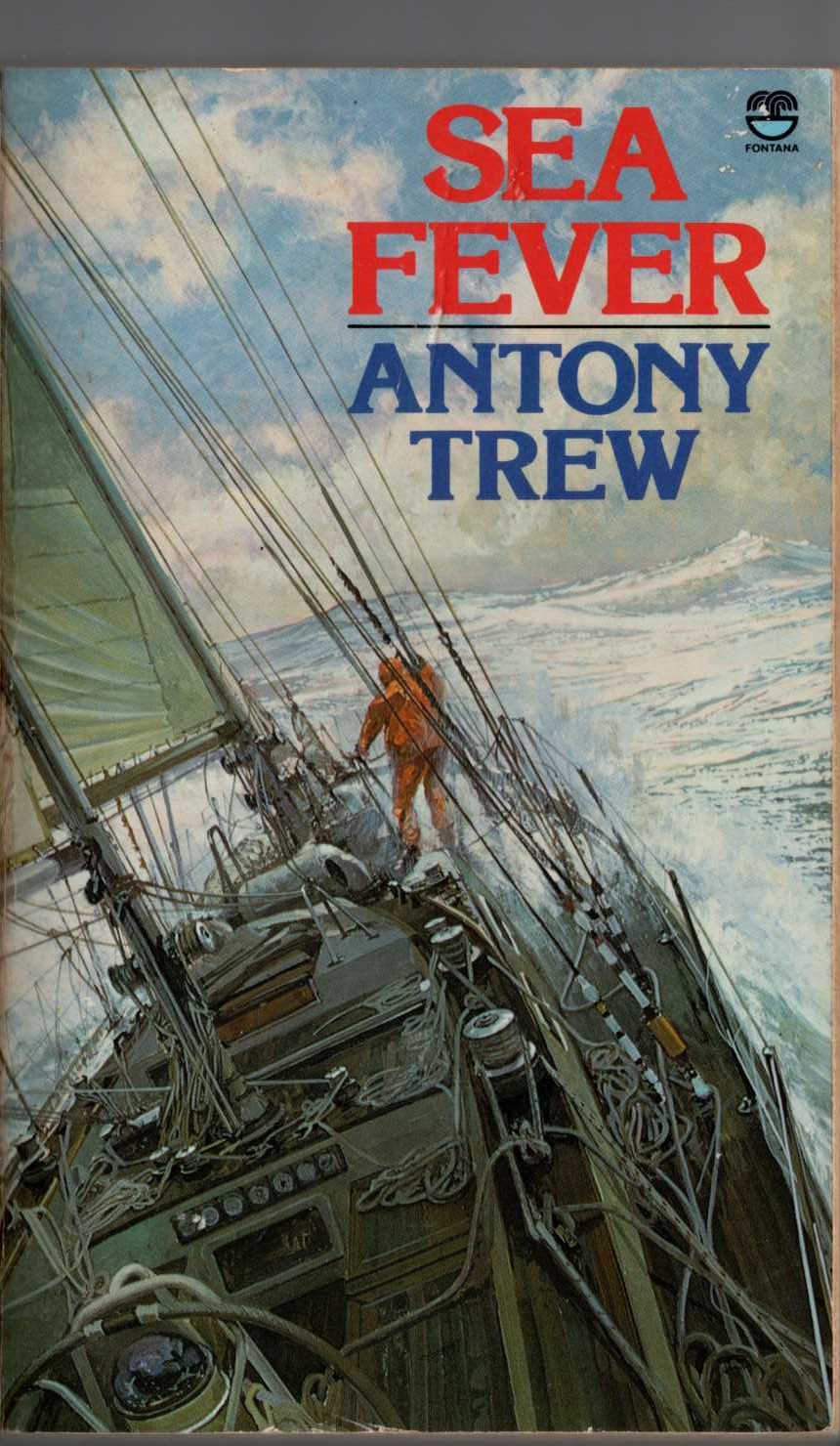 Antony Trew  SEA FEVER front book cover image