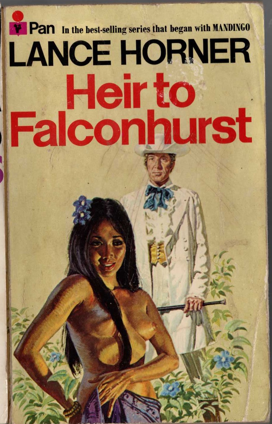 Lance Horner  HEIR TO FALCONHURST front book cover image