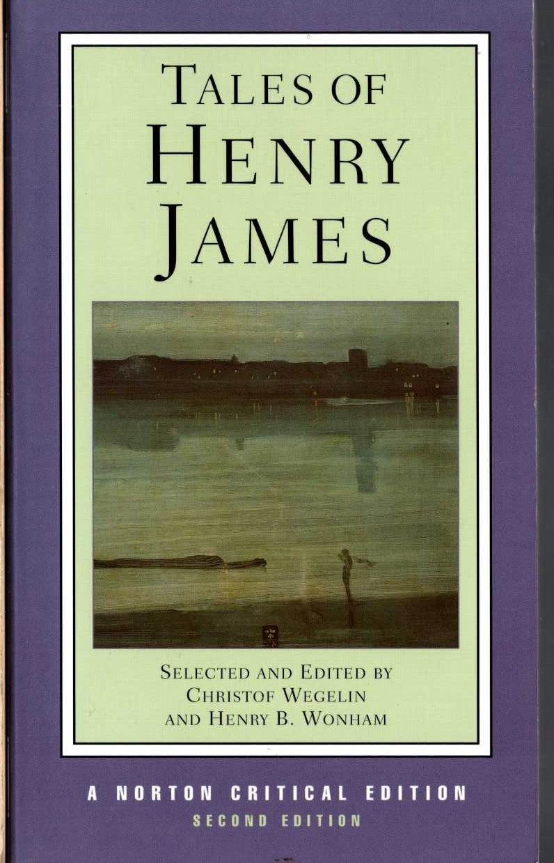 TALES OF HENRY JAMES. front book cover image