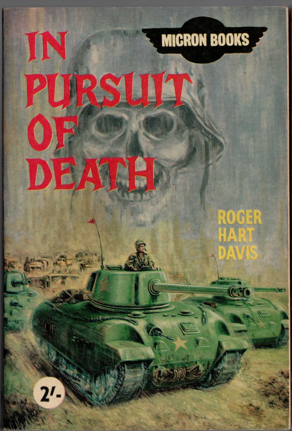 Roger Hart Davis  IN PURSUIT OF DEATH front book cover image