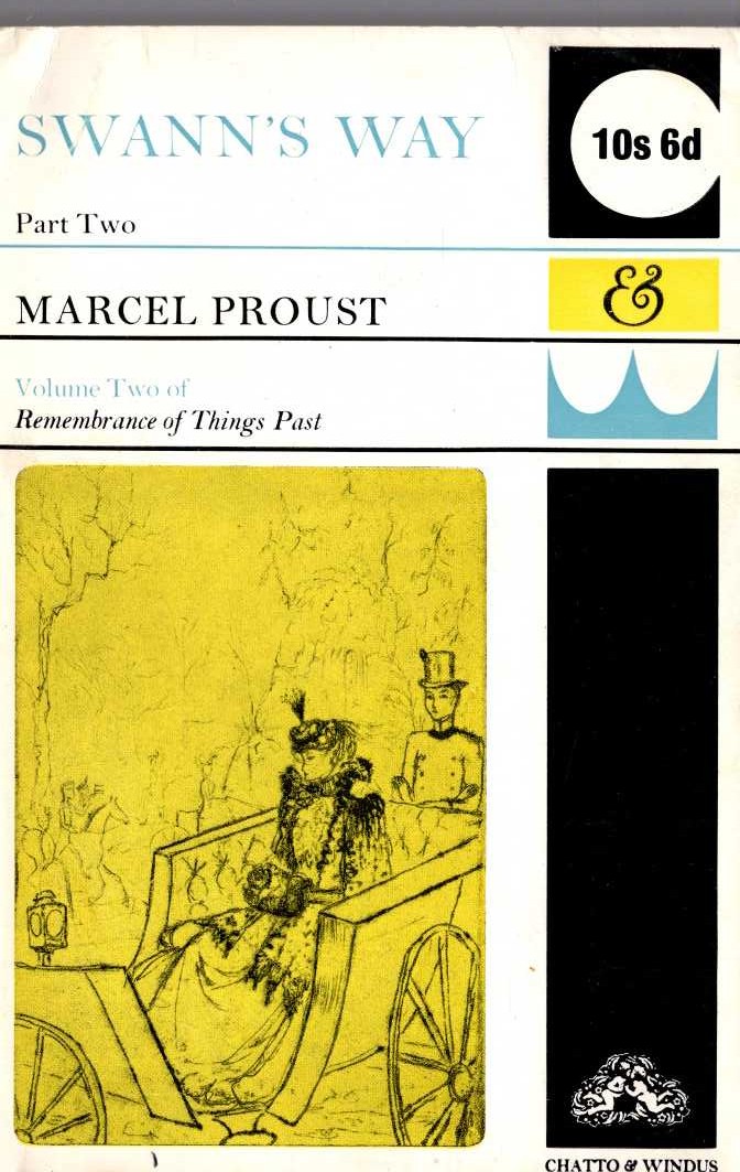 Marcel Proust  SWANN'S WAY. Part Two front book cover image