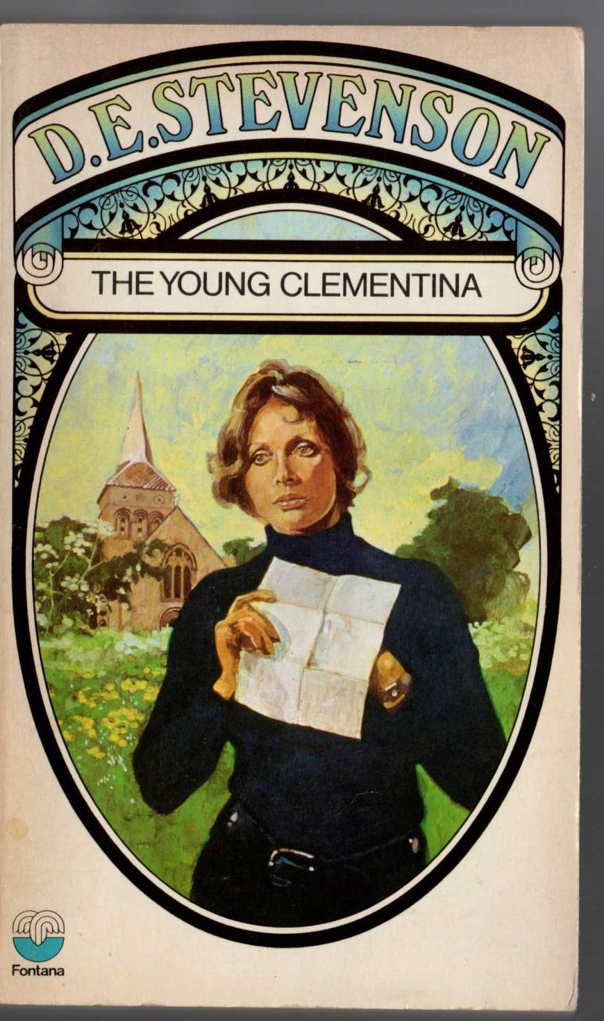 D.E. Stevenson  THE YOUNG CLEMENTINA front book cover image