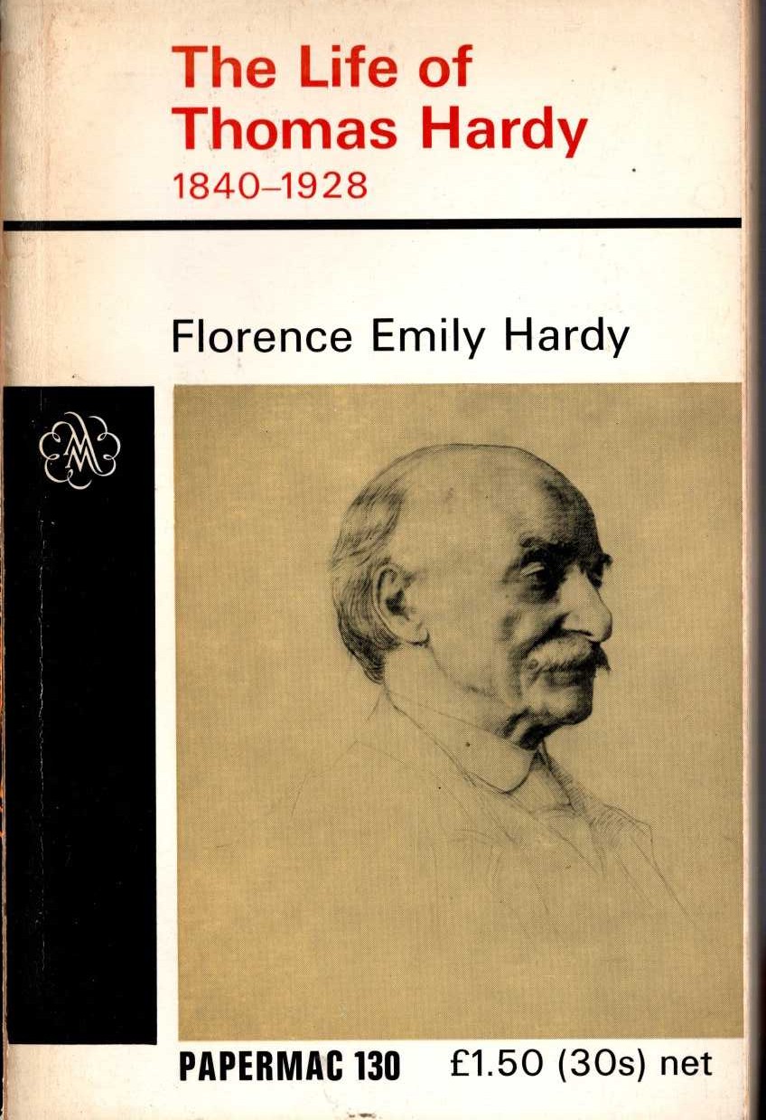 Emily Hardy  THE LIFE OF THOMAS HARDY 1840-1928 front book cover image