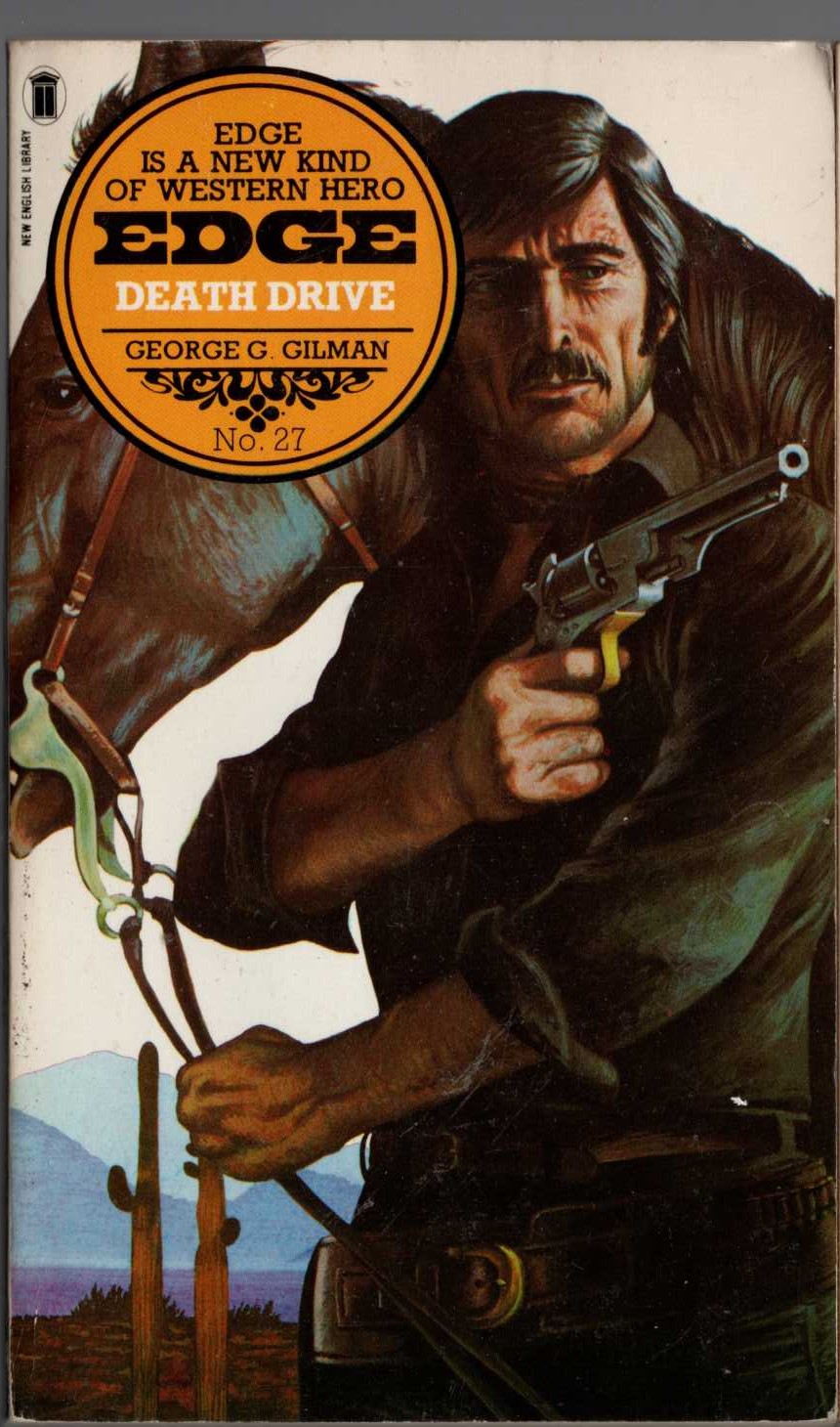 George G. Gilman  EDGE 27: DEATH DRIVE front book cover image