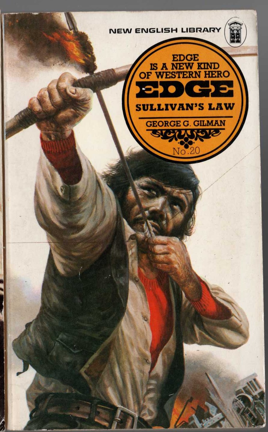 George G. Gilman  EDGE 20: SULLIVAN'S LAW front book cover image