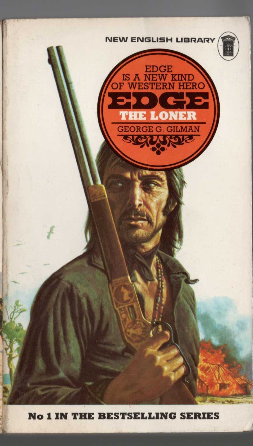 George G. Gilman  EDGE 1: THE LONER front book cover image