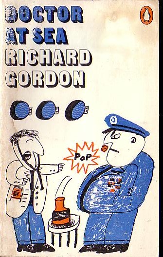 Richard Gordon  DOCTOR AT SEA front book cover image