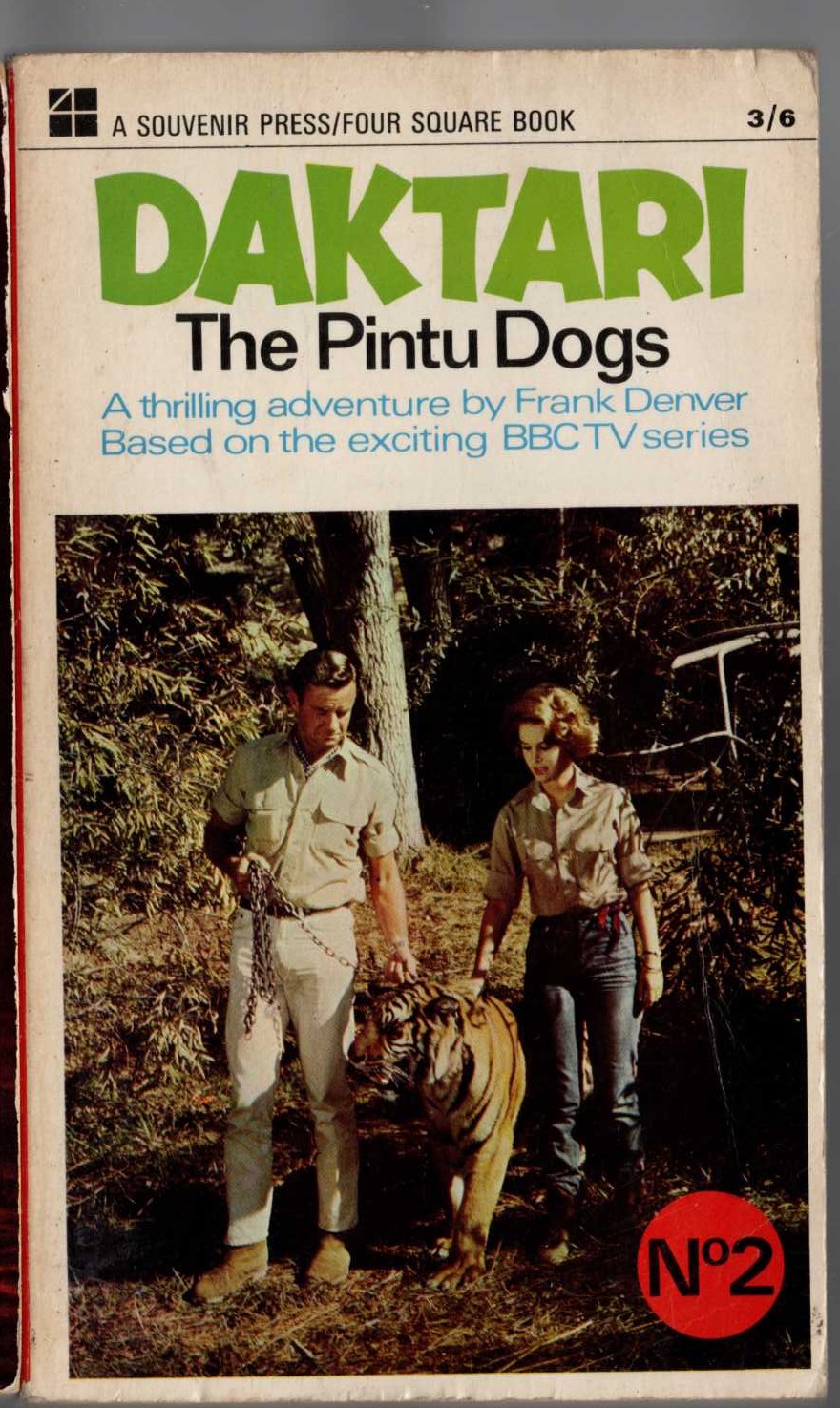 Frank Denver  DAKTARI: THE PINTU DIGS front book cover image
