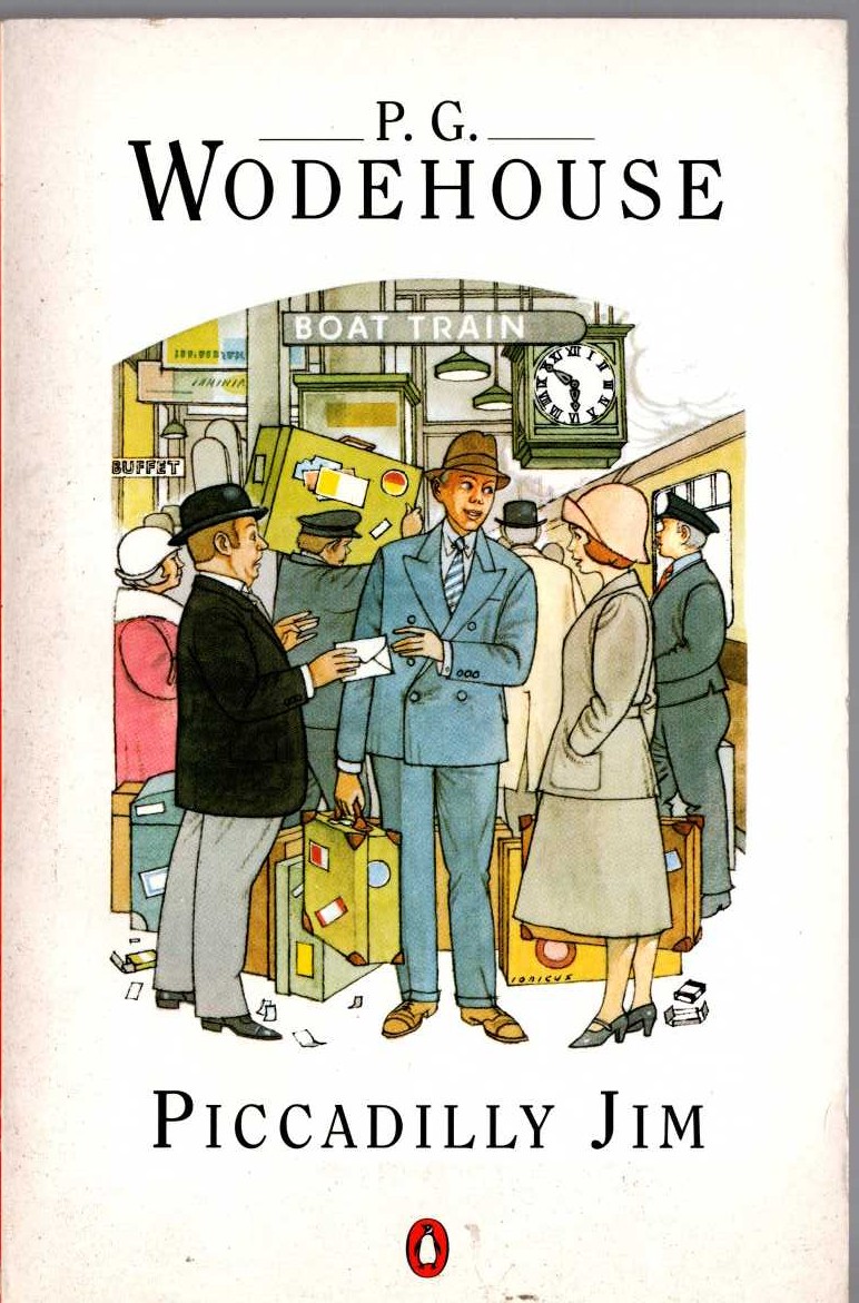 P.G. Wodehouse  PICCADILLY JIM front book cover image