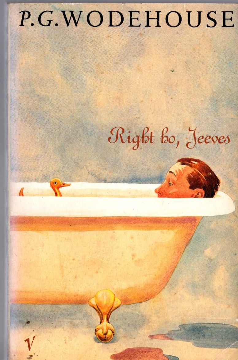 P.G. Wodehouse  RIGHT HO, JEEVES front book cover image