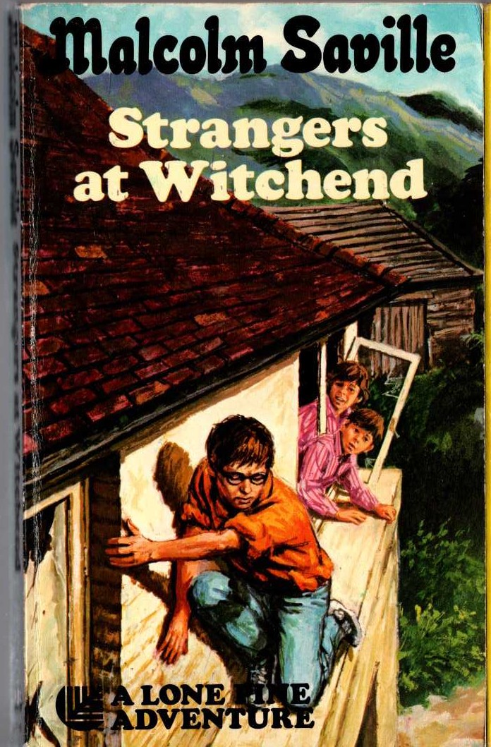 Malcolm Saville  STRANGERS AT WITCHEND front book cover image