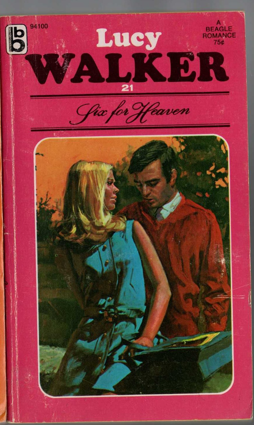 Lucy Walker  SIX FOR HEAVEN front book cover image