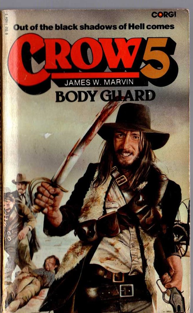 James W. Marvin  CROW 5: BODY GUARD front book cover image