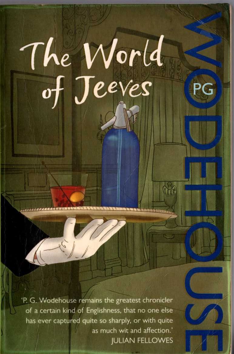P.G. Wodehouse  THE WORLD OF JEEVES front book cover image