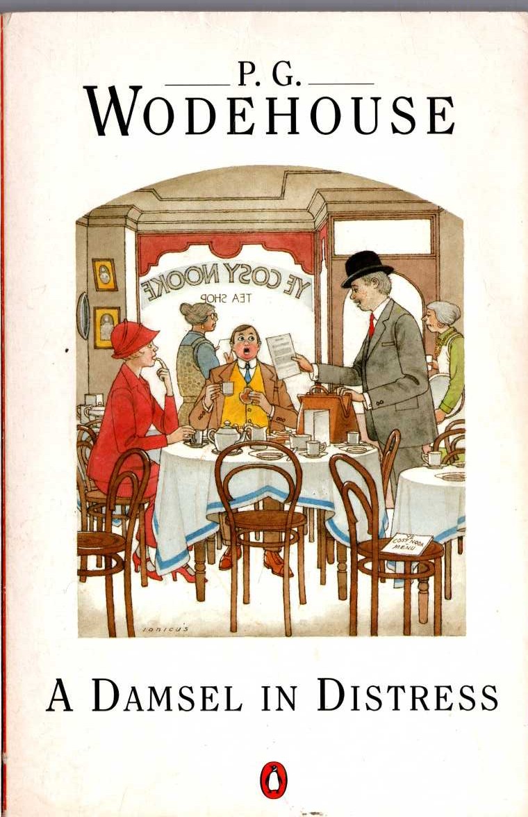 P.G. Wodehouse  A DAMSEL IN DISTRESS front book cover image