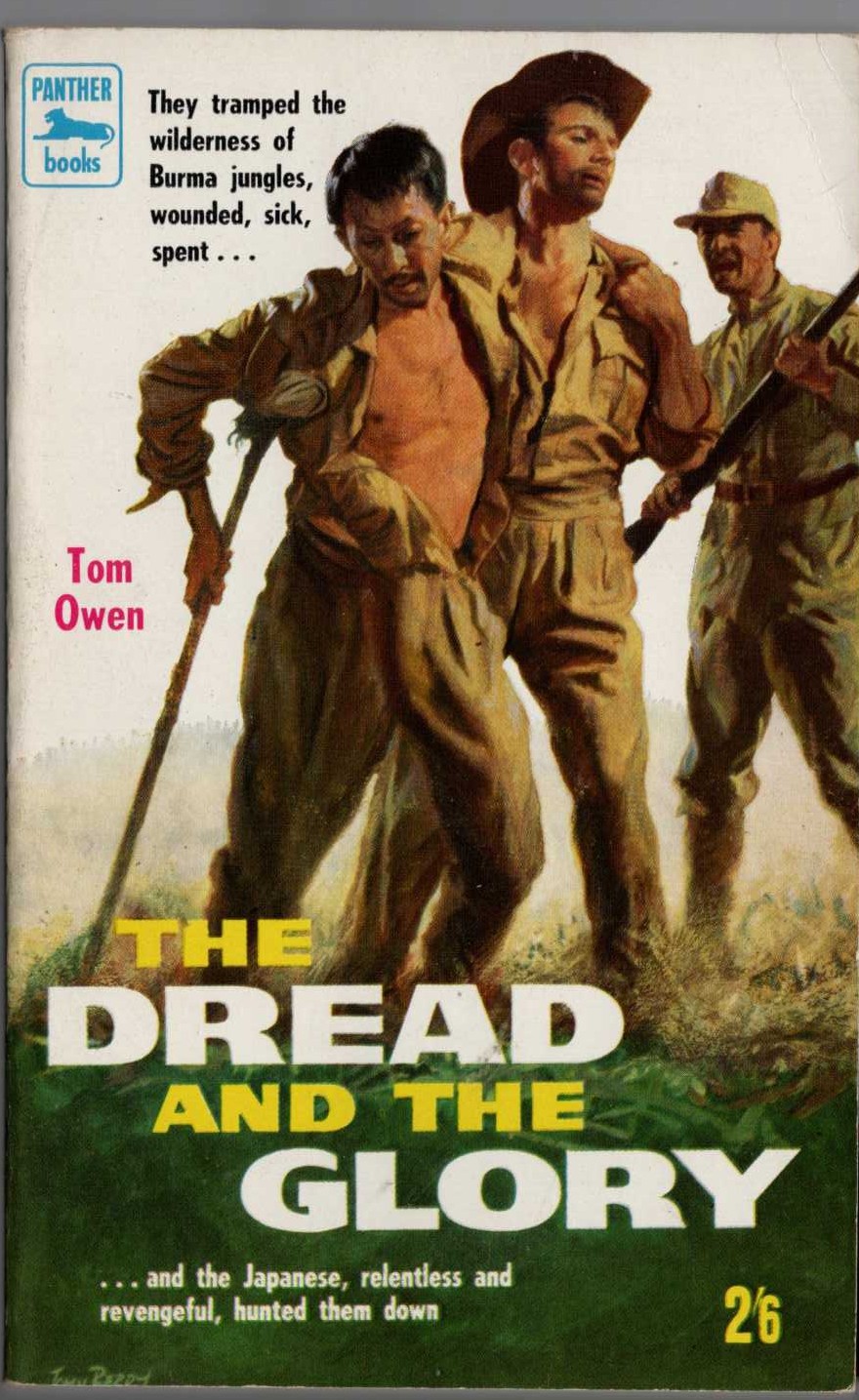 Tom Owen  THE DREAD AND THE GLORY front book cover image