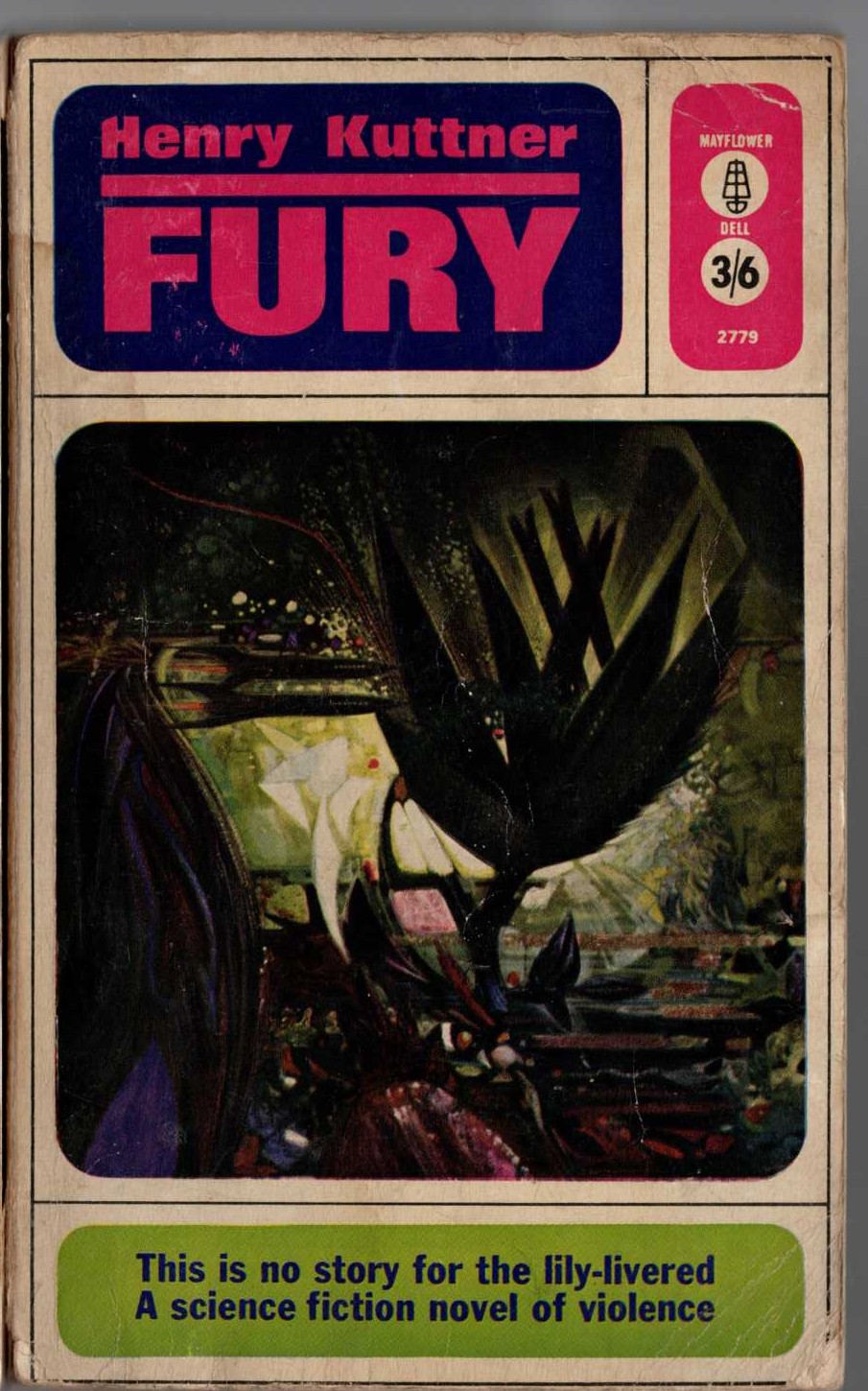 Henry Kuttner  FURY front book cover image