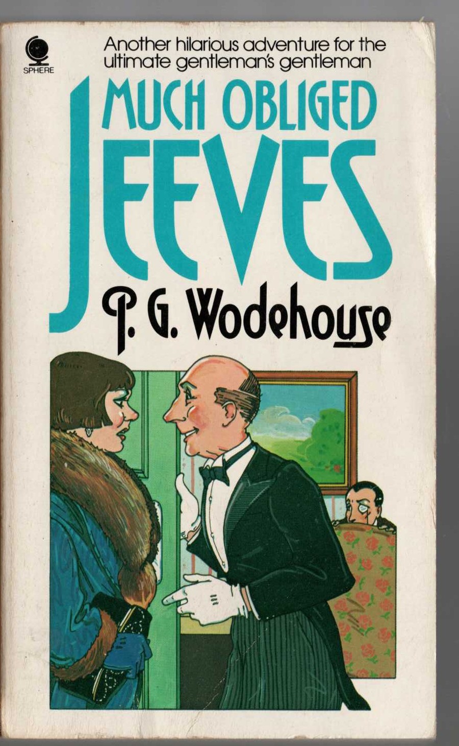 P.G. Wodehouse  YOUNG MEN IN SPATS front book cover image