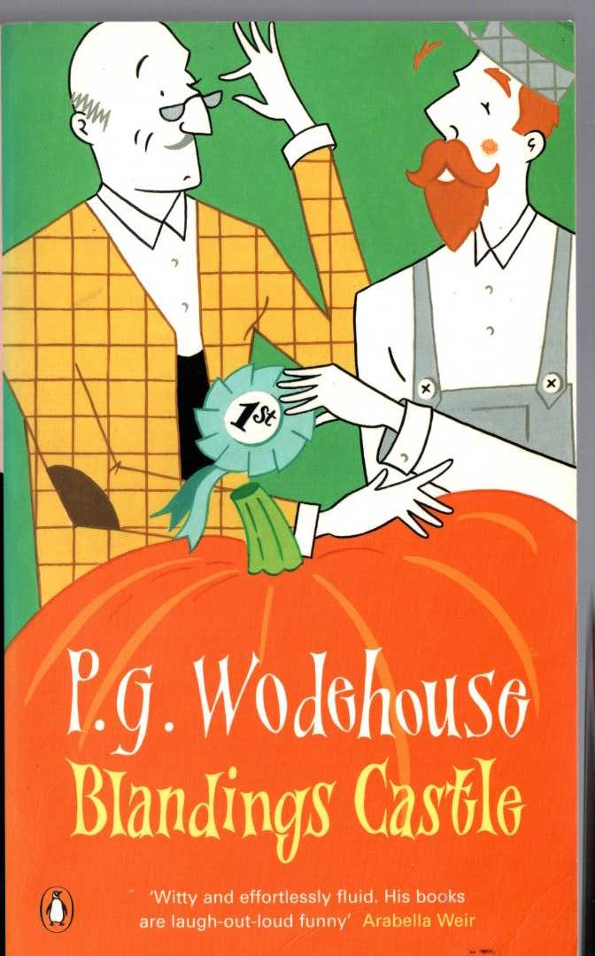 P.G. Wodehouse  BLANDINGS CASTLE front book cover image