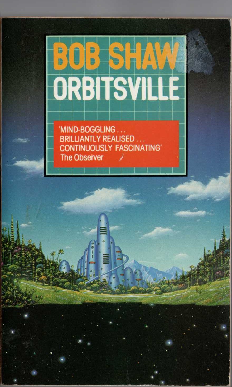 Bob Shaw  ORBITSVILLE front book cover image