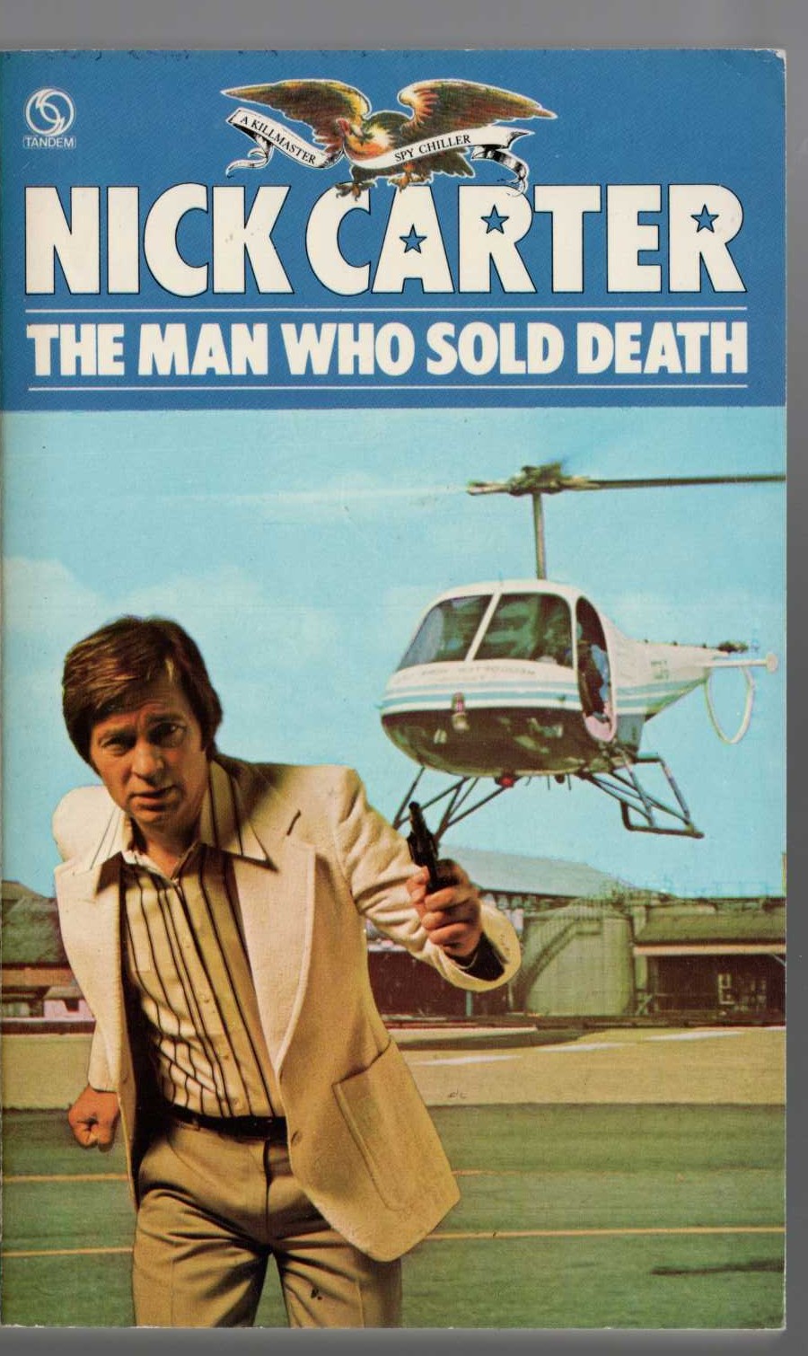 Nick Carter  THE MAN WHO SOLD DEATH front book cover image