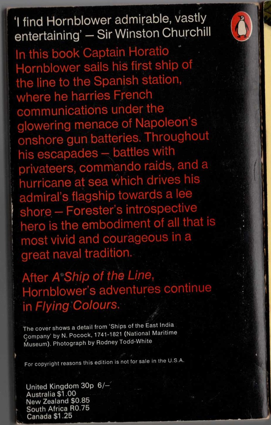 Rex Stout  THE FATHER HUNT magnified rear book cover image