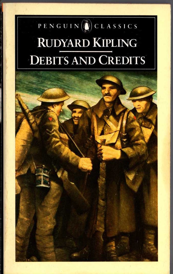 Rudyard Kipling  DEBITS AND CREDITS front book cover image