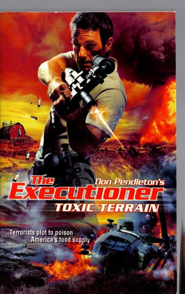 Don Pendleton  THE EXECUTIONER: TOXIC TERRAIN front book cover image