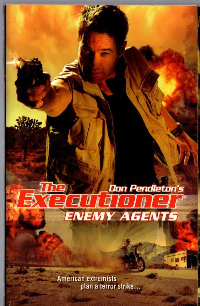 Don Pendleton  THE EXECUTIONER: ENEMY AGENTS front book cover image
