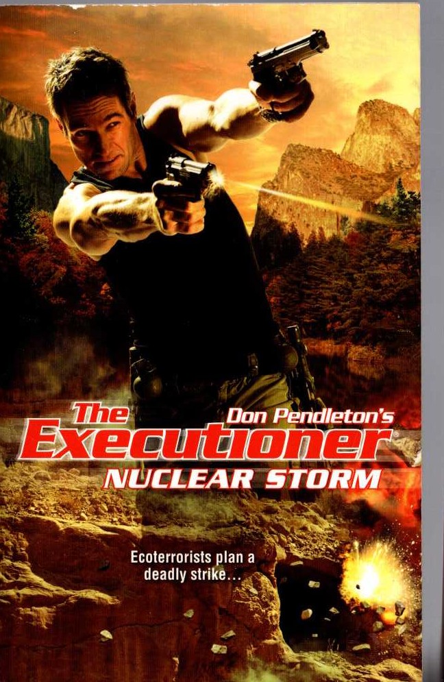 Don Pendleton  THE EXEUCTIONER: NUCLEAR STORM front book cover image